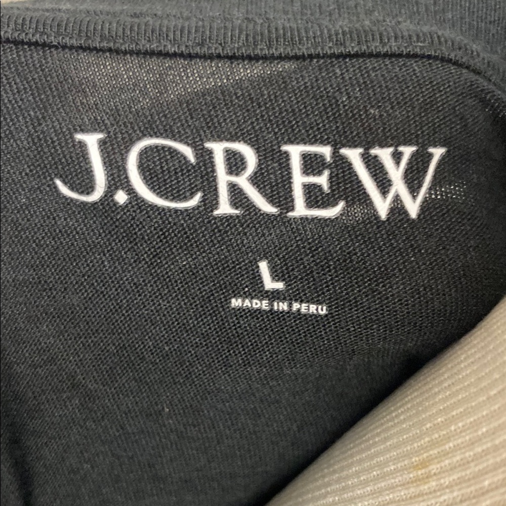 J. Crew Black Long Sleeve Tee - Picture 2 of 5